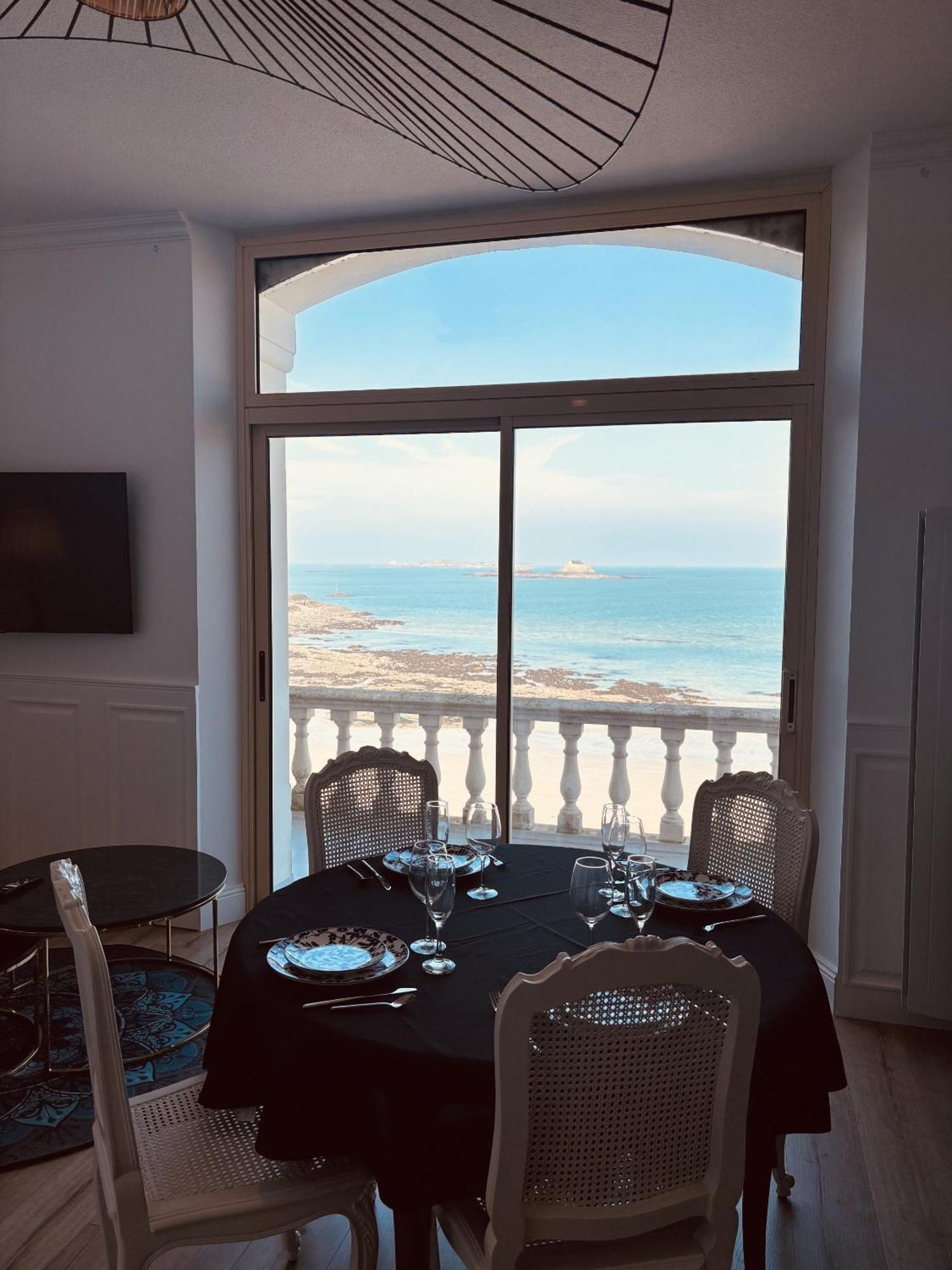 Villa Ker Eole Vue Mer Dinard Exteriör bild